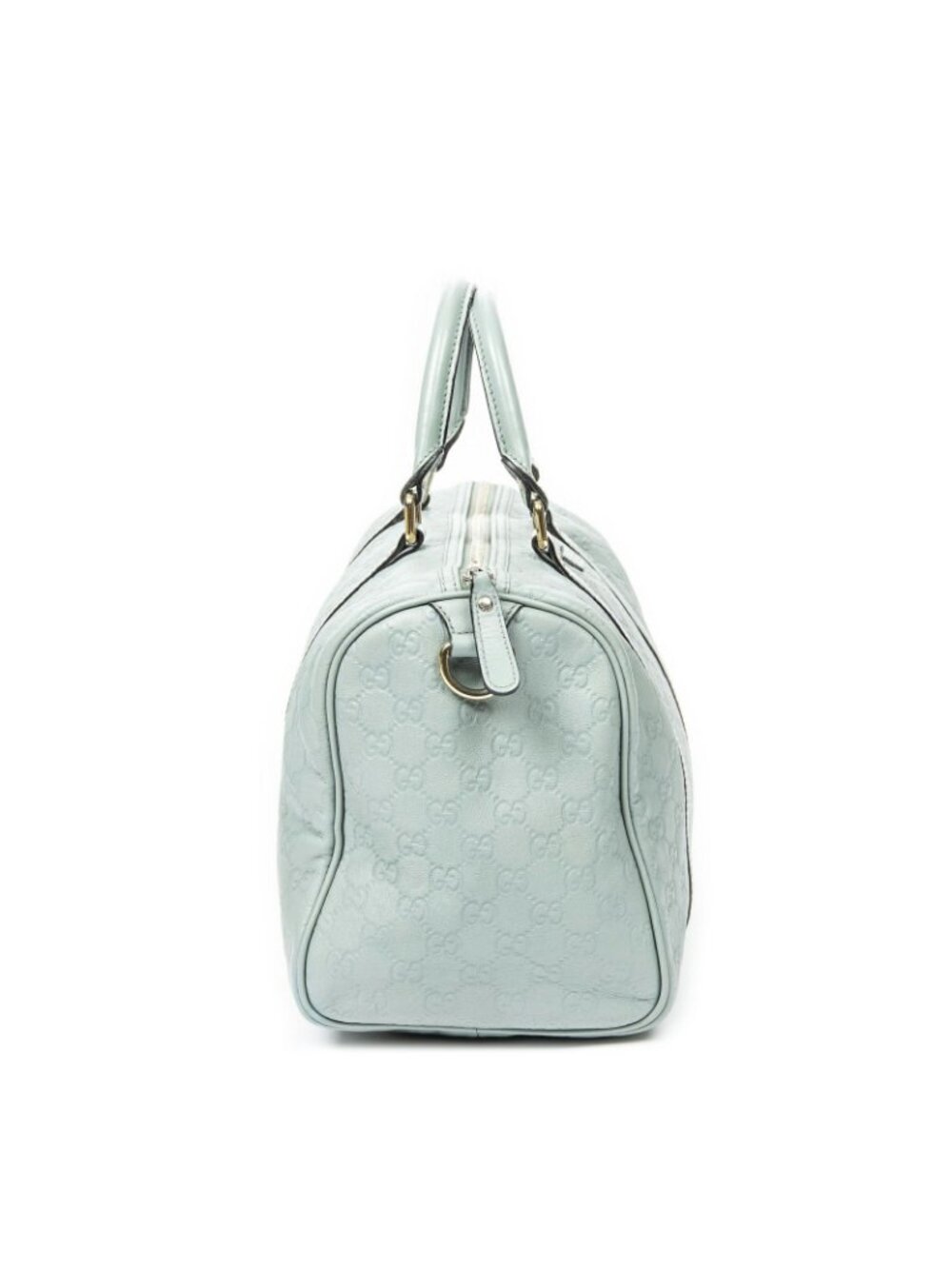 ★SOLD★ Gucci Midi Amboston Teale Guccissima Messenger Bag - Picture 4 of 11